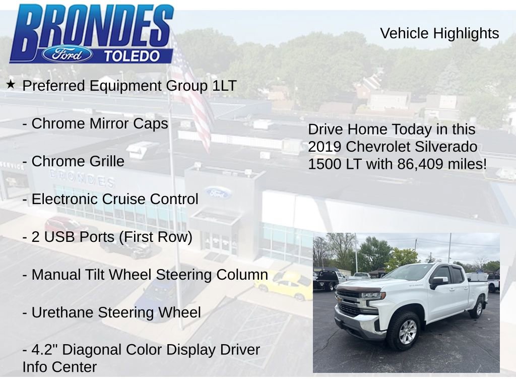 Used 2019 Chevrolet Silverado 1500 LT w/ All-Star Edition AWD/4WD image 16