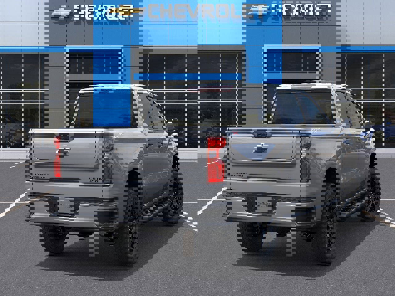 New 2025 Chevrolet Silverado 1500 Custom w/ Turbomax Blackout Package image 37