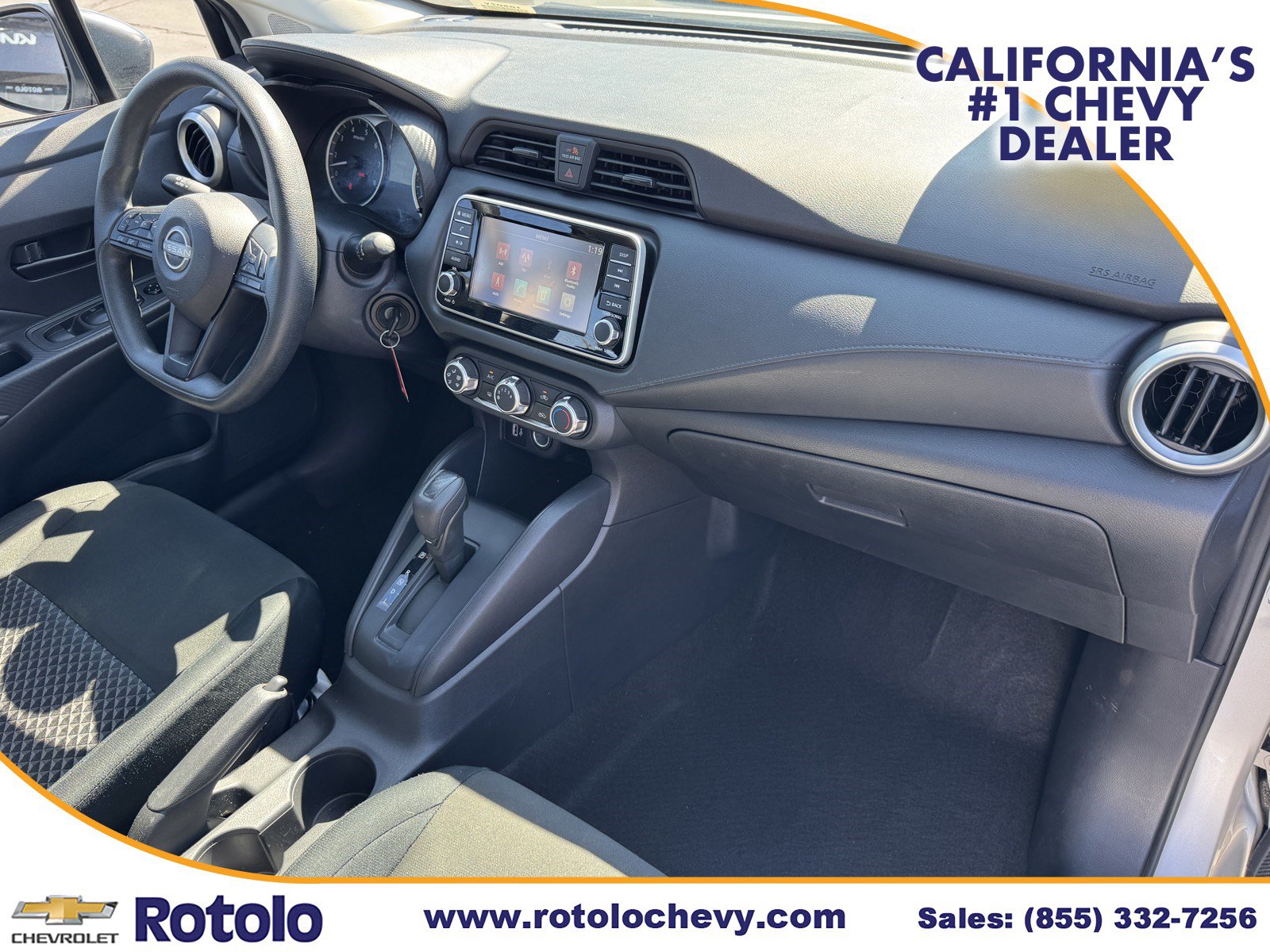Used 2024 Nissan Versa S w/ Trunk Package FWD image 7