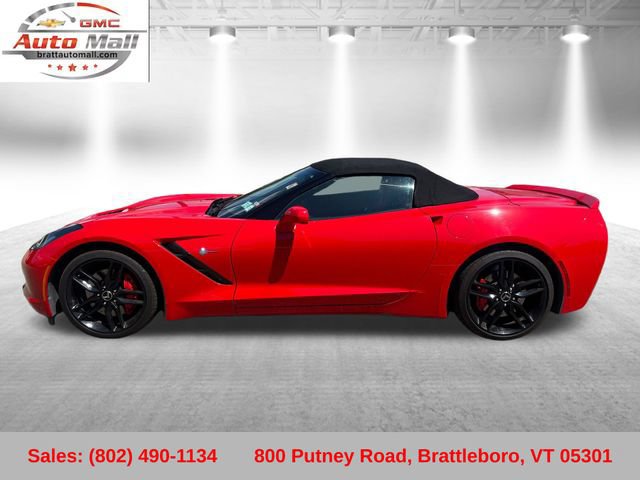 Used 2014 Chevrolet Corvette Stingray Convertible w/ 3LT Preferred Equipment Group RWD image 2