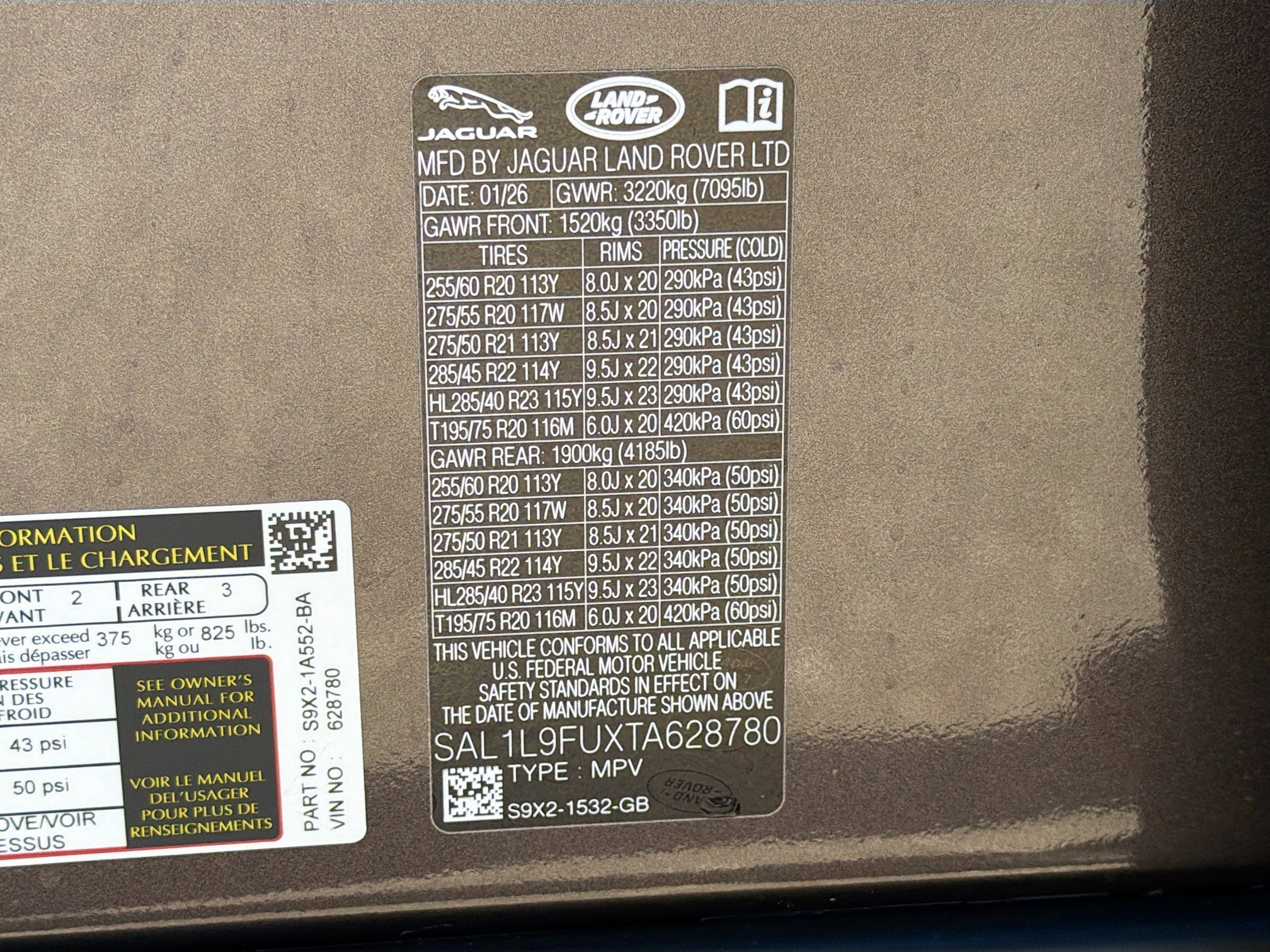 New 2026 Land Rover Range Rover Sport Dynamic SE image 44