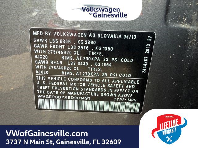 Used 2014 Volkswagen Touareg Executive AWD/4WD image 29