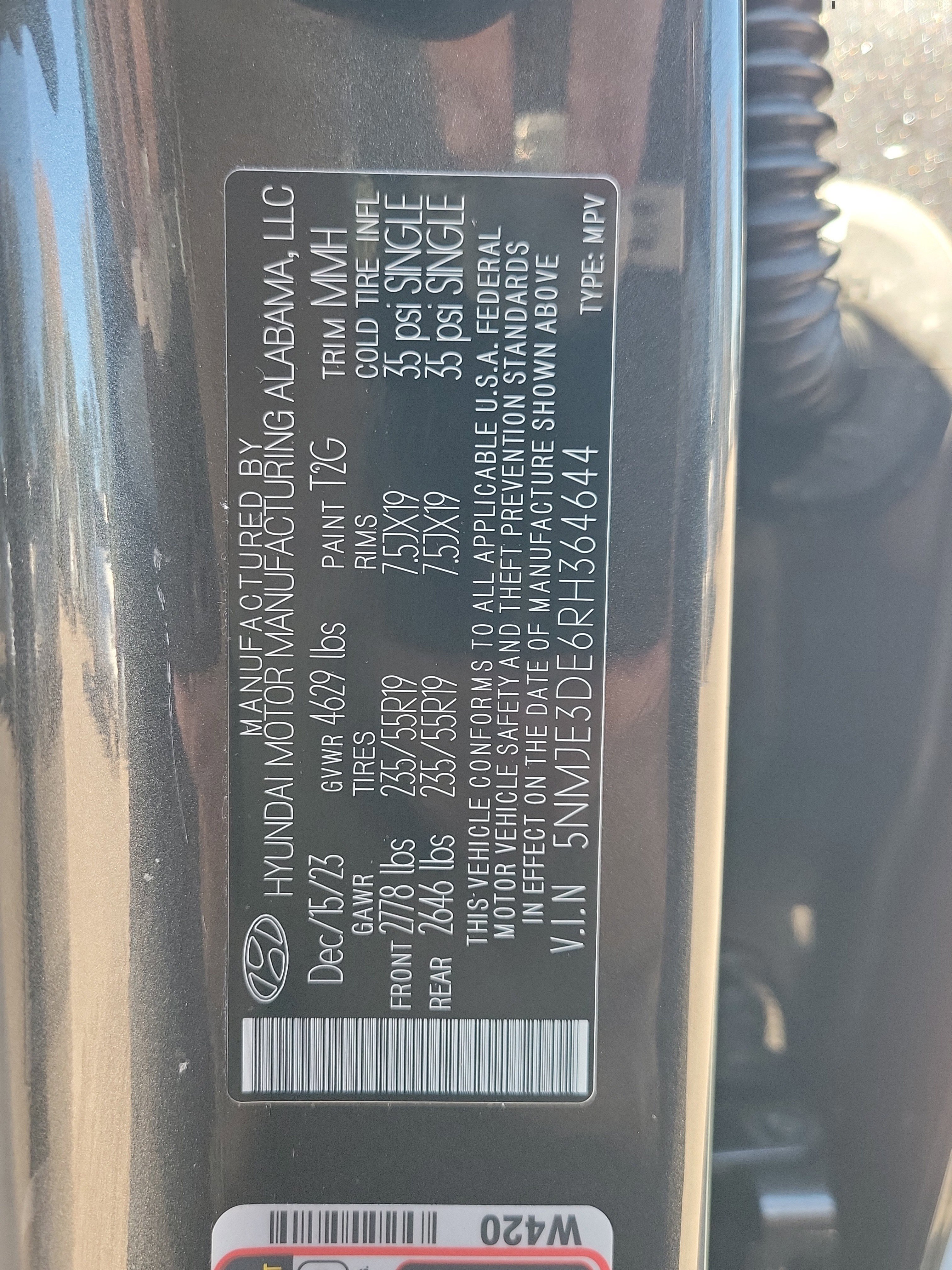 Certified 2024 Hyundai Tucson Limited image 19