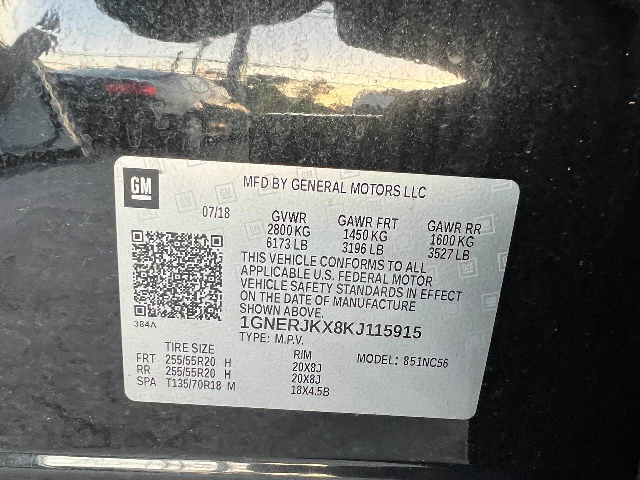 Used 2019 Chevrolet Traverse RS w/ LPO, Floor Liner Package FWD image 27