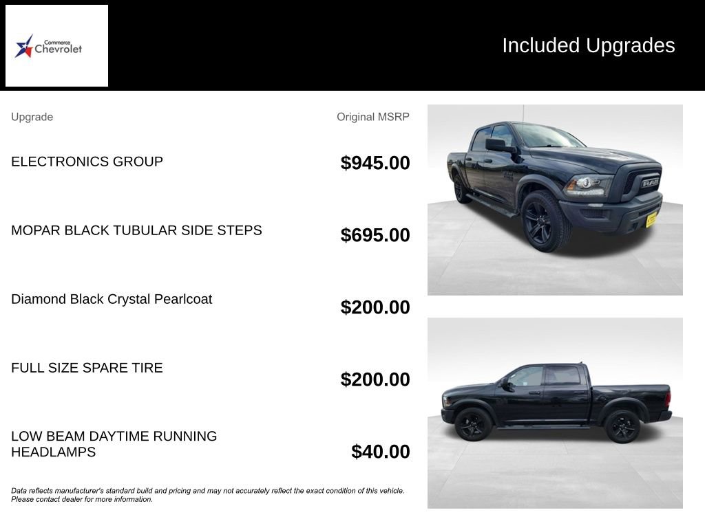 Used 2022 RAM 1500 Classic Warlock w/ Electronics Group image 44