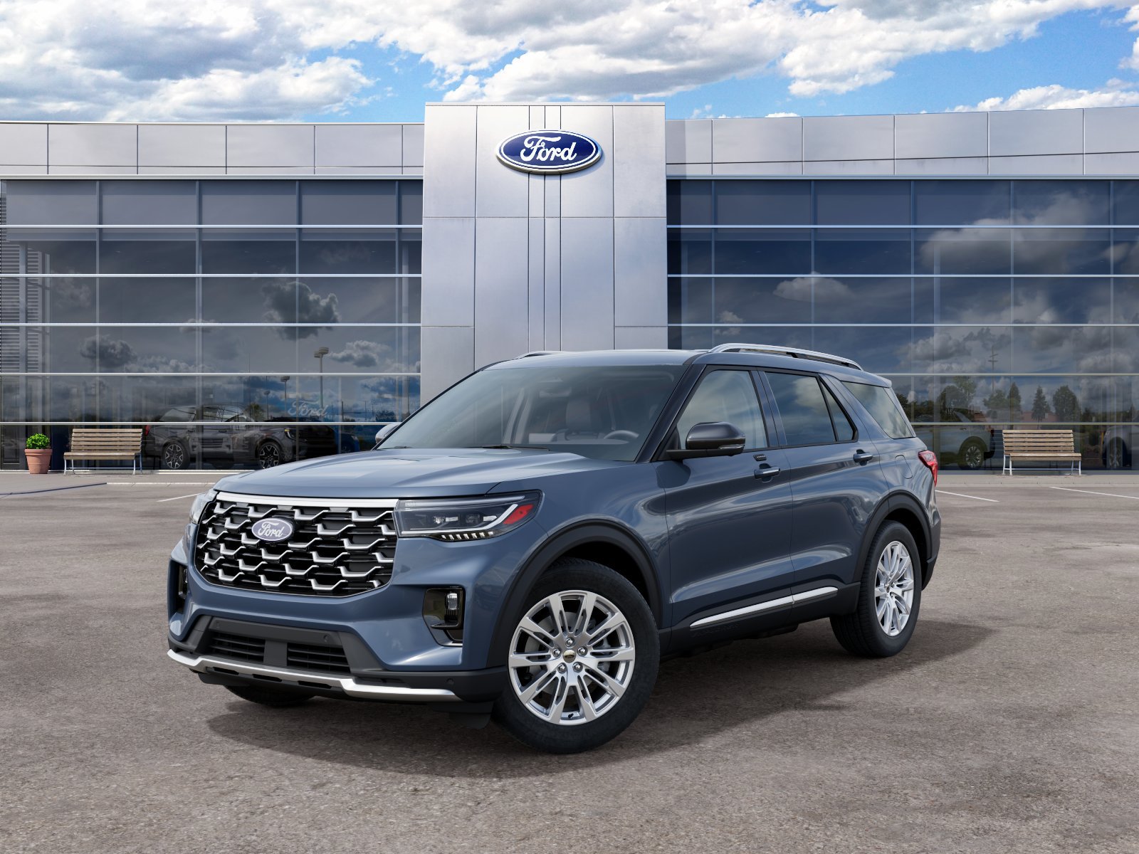 New 2027 Ford Explorer Platinum w/ 3.0L Ultimate Package AWD/4WD image 2