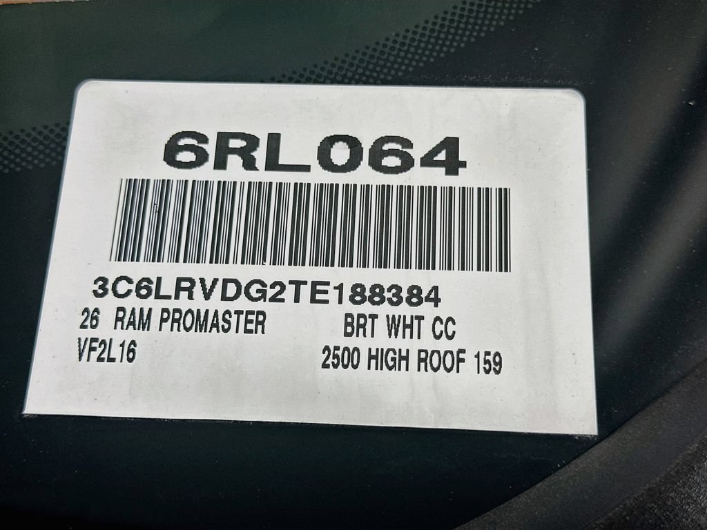 New 2026 RAM ProMaster 2500 w/ Safety Group FWD image 18