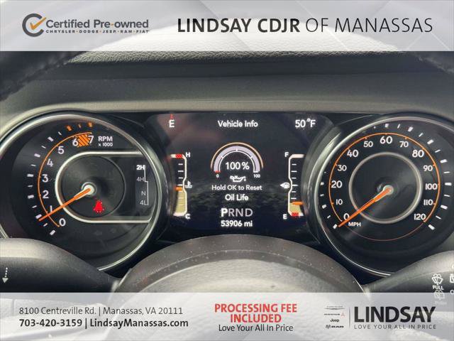 Certified 2021 Jeep Wrangler Unlimited Sport w/ Sun And Sound Package AWD/4WD image 30