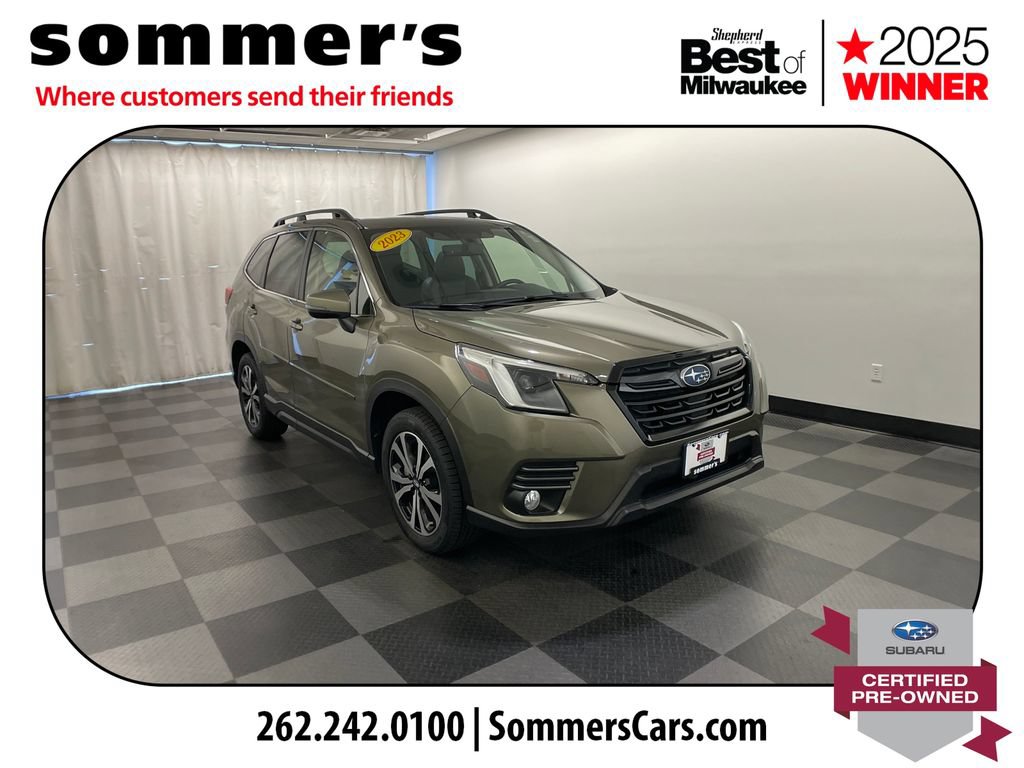 Certified 2023 Subaru Forester Limited w/ Popular Package #2