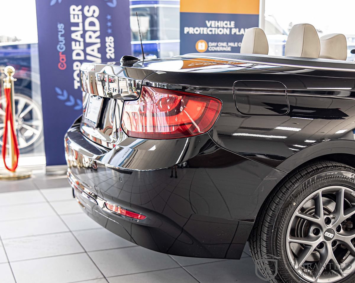 Used 2017 BMW 230i xDrive Convertible AWD/4WD image 16
