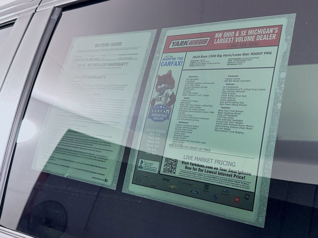 Certified 2024 RAM 1500 Big Horn image 16