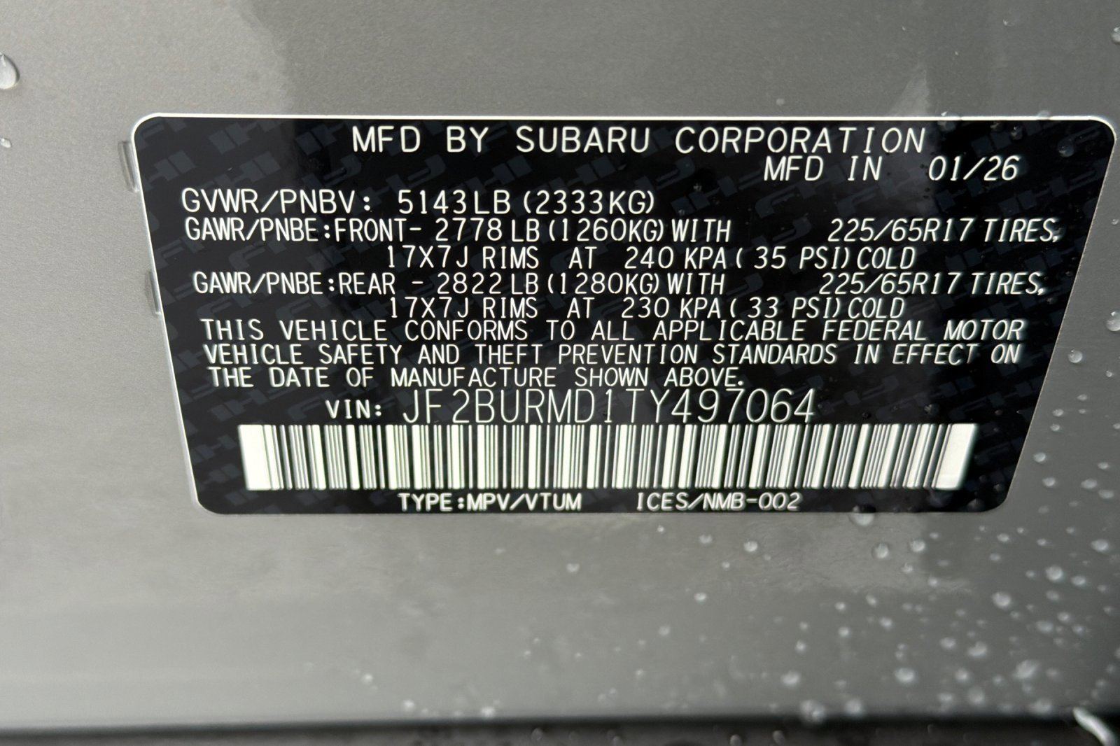 New 2026 Subaru Outback Wilderness image 27