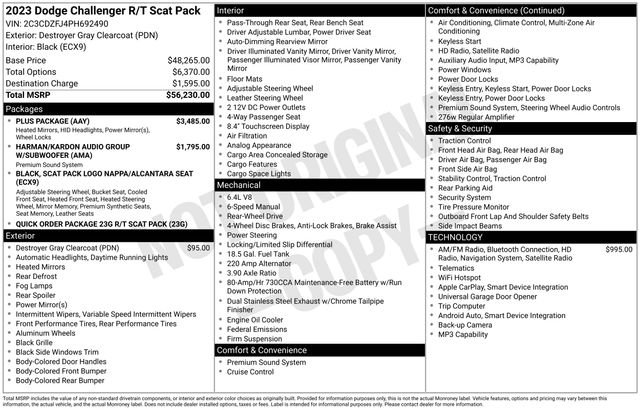 Used 2023 Dodge Challenger R/T Scat Pack w/ Plus Package image 25