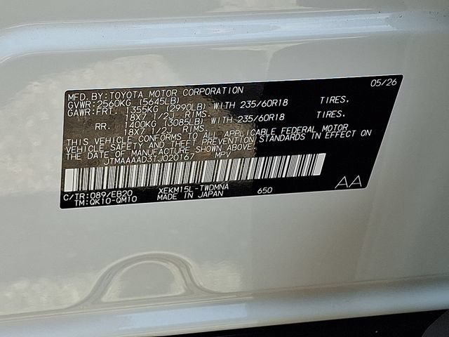 New 2026 Toyota C-HR AWD/4WD image 10