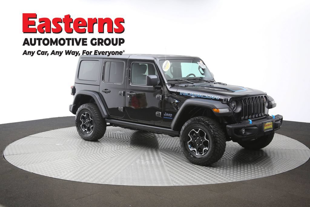 Used 2023 Jeep Wrangler Unlimited Rubicon 4xe w/ Steel Bumper Group AWD/4WD image 52