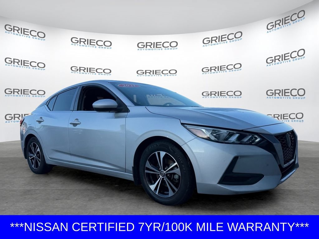 Certified 2021 Nissan Sentra SV