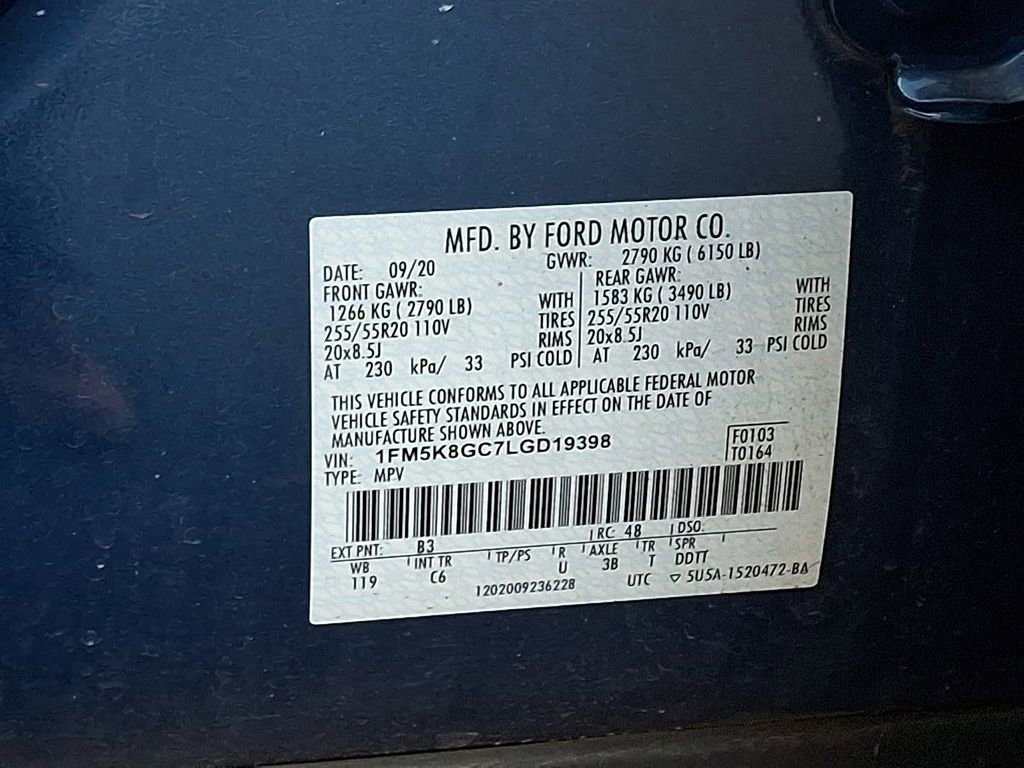 Used 2020 Ford Explorer ST w/ Premium Technology Package image 24