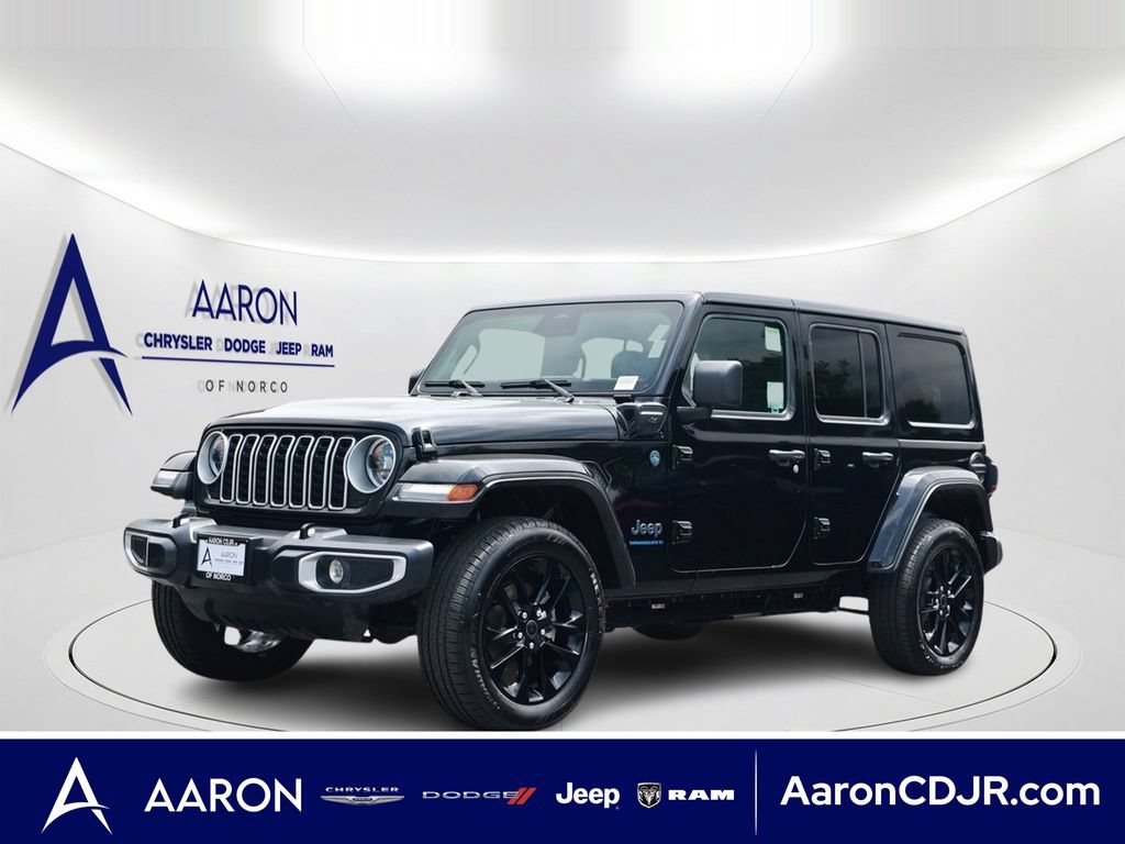 Used 2025 Jeep Wrangler Unlimited Sahara w/ Safety Group AWD/4WD image 1