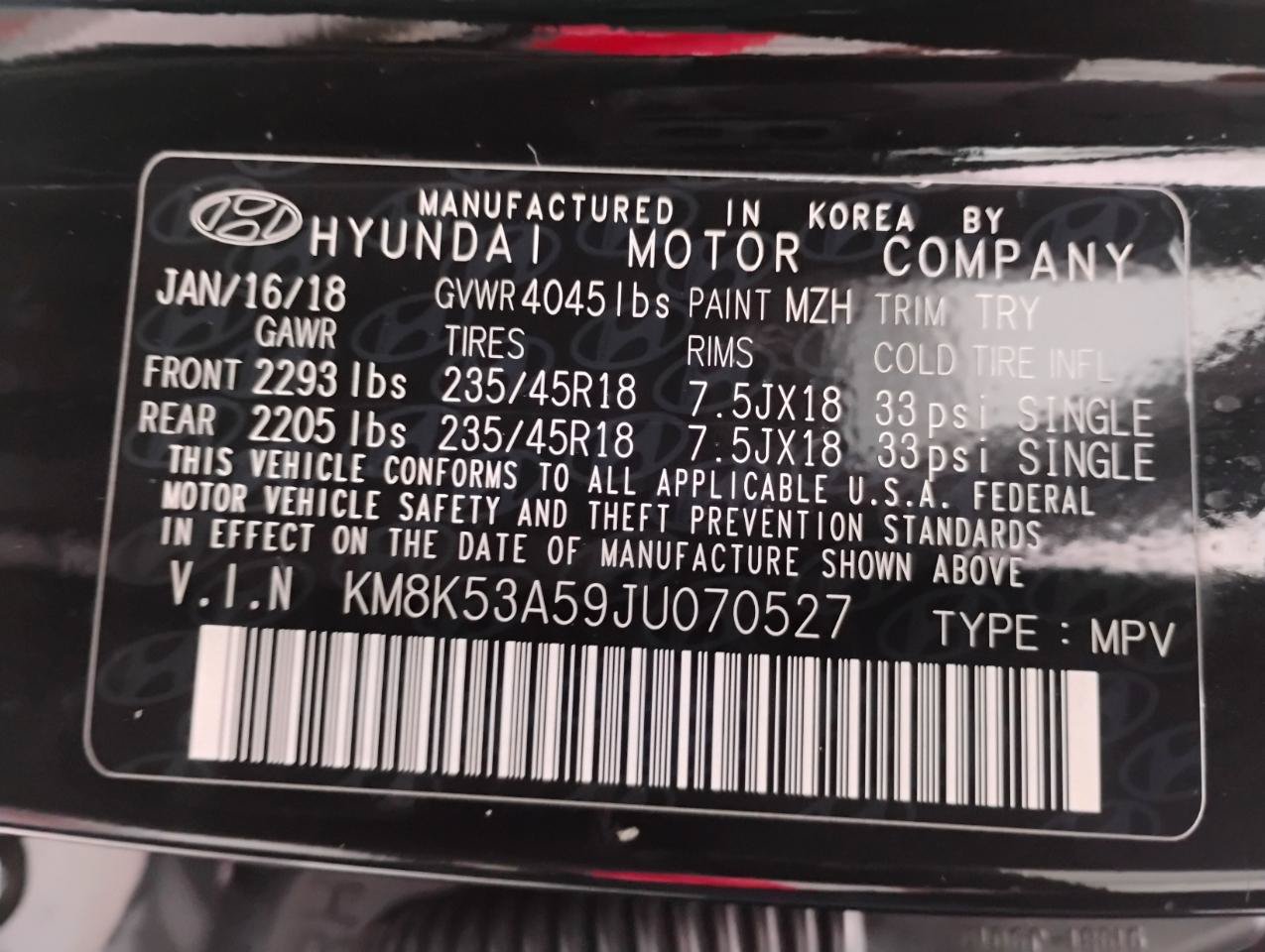 Used 2018 Hyundai Kona Ultimate FWD image 64