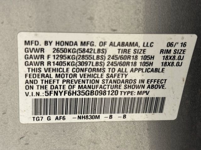 Used 2016 Honda Pilot EX image 32