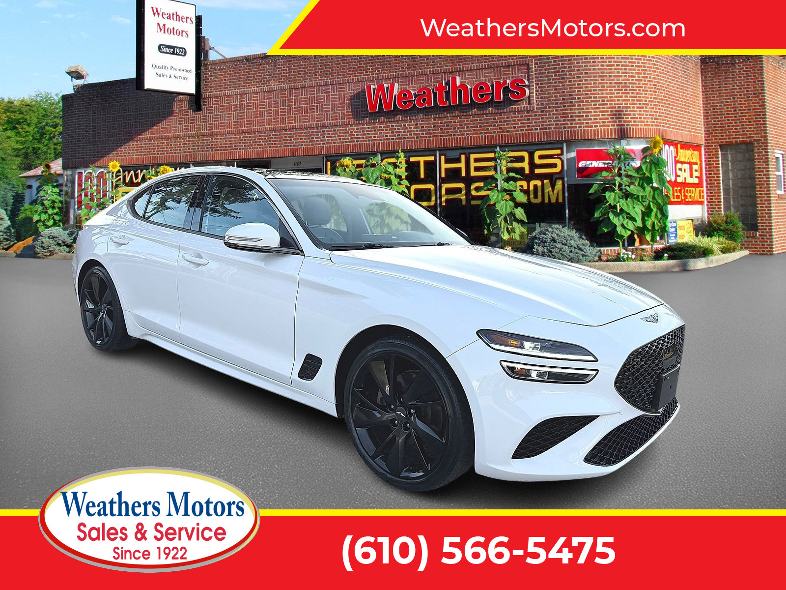 Used 2023 Genesis G70 2.0T w/ Sport Prestige Package image 1
