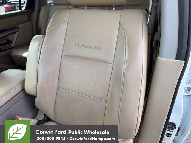 Used 2015 Nissan Armada Platinum w/ 2nd Row Captain Seat Package image 24