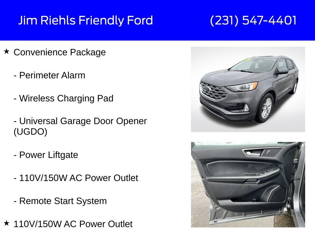Used 2021 Ford Edge SEL w/ Convenience Package image 12