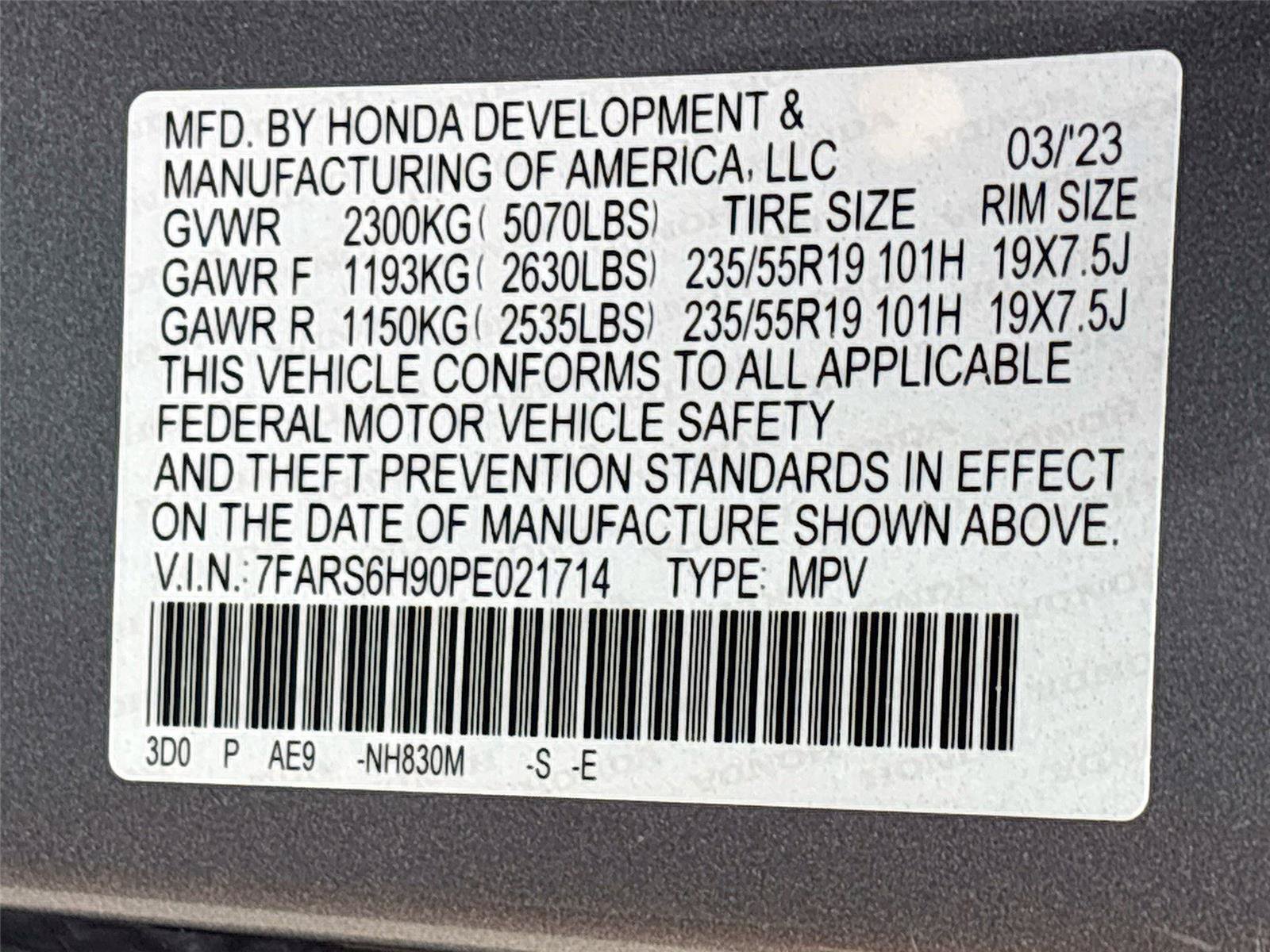Certified 2023 Honda CR-V Sport Touring image 38