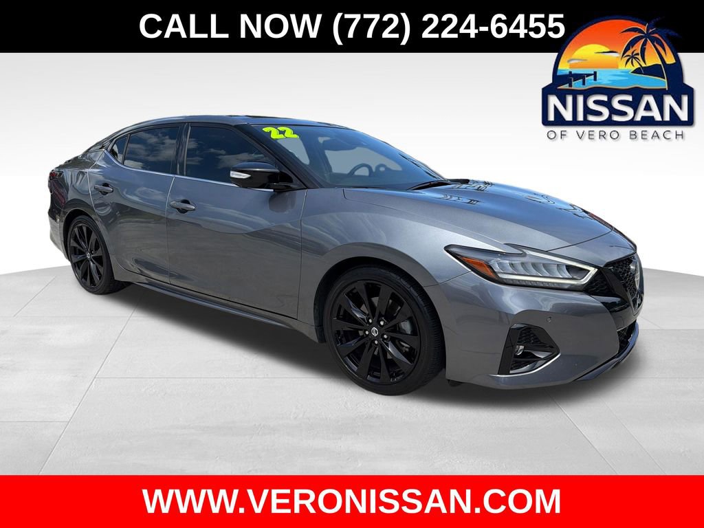 Used 2022 Nissan Maxima SR w/ Sport Mat Group
