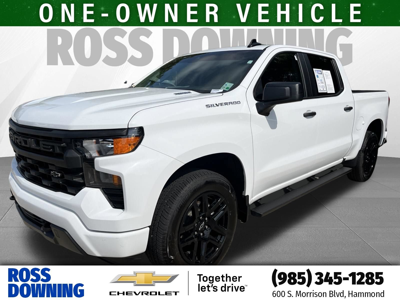 Certified 2025 Chevrolet Silverado 1500 Custom