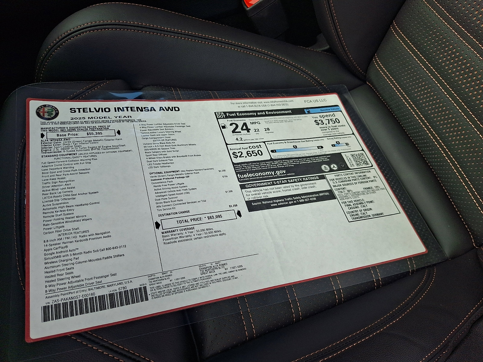 New 2026 Alfa Romeo Tonale w/ Active Assist Package image 11