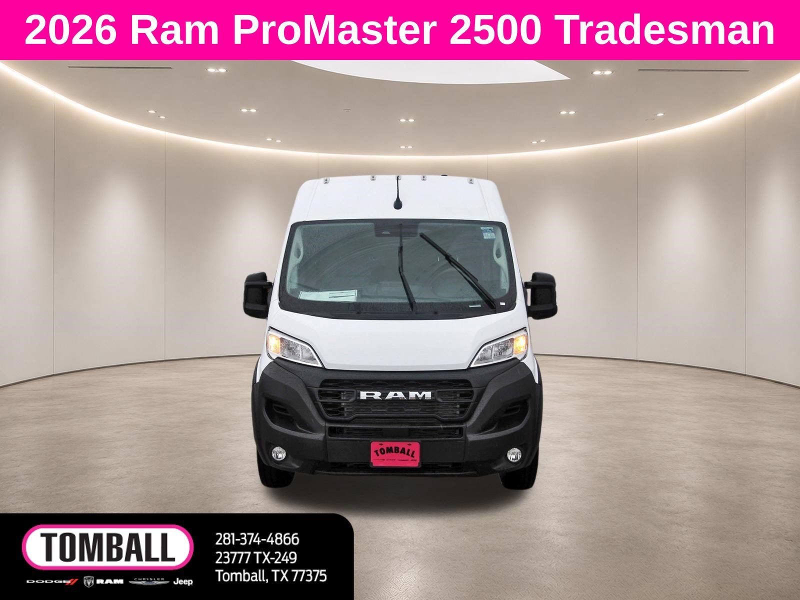 New 2026 RAM ProMaster 2500 w/ Convenience Group FWD image 2