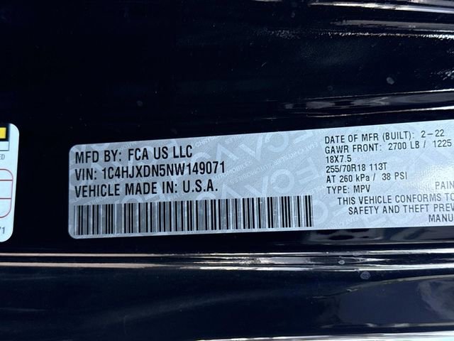 Used 2022 Jeep Wrangler Unlimited Sport AWD/4WD image 31