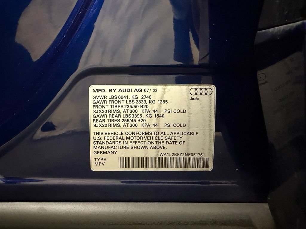 Used 2022 Audi Q4 e-tron Premium Plus AWD/4WD image 11