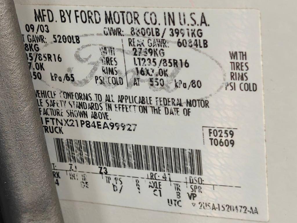 Used 2004 Ford F250 XLT AWD/4WD image 43