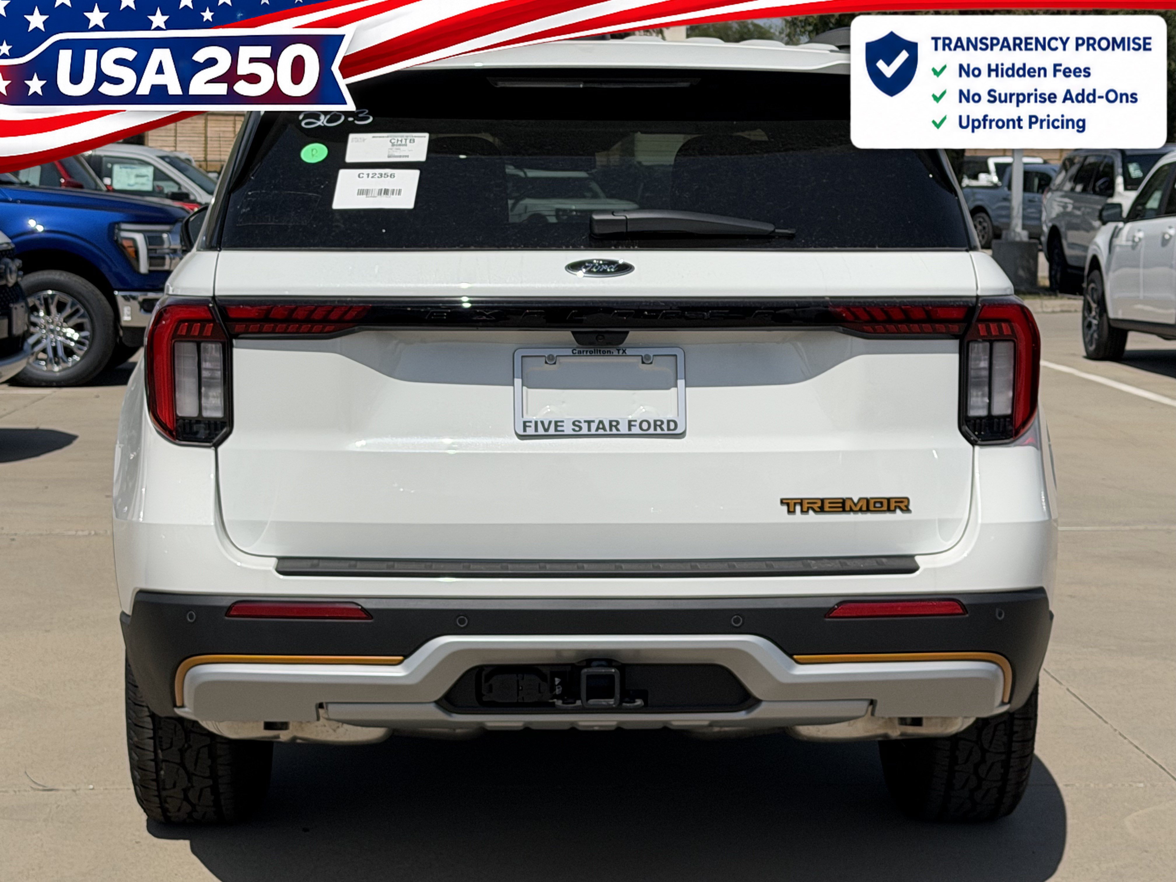 New 2026 Ford Explorer Tremor w/ Tremor Convenience Package AWD/4WD image 5