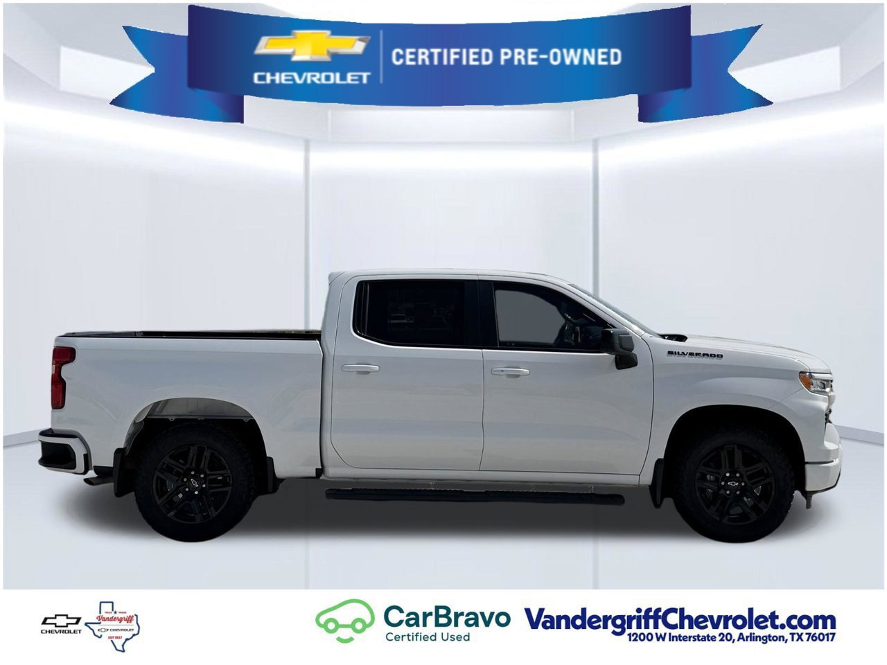 Certified 2024 Chevrolet Silverado 1500 RST w/ LPO, Dark Essentials Package RWD image 3