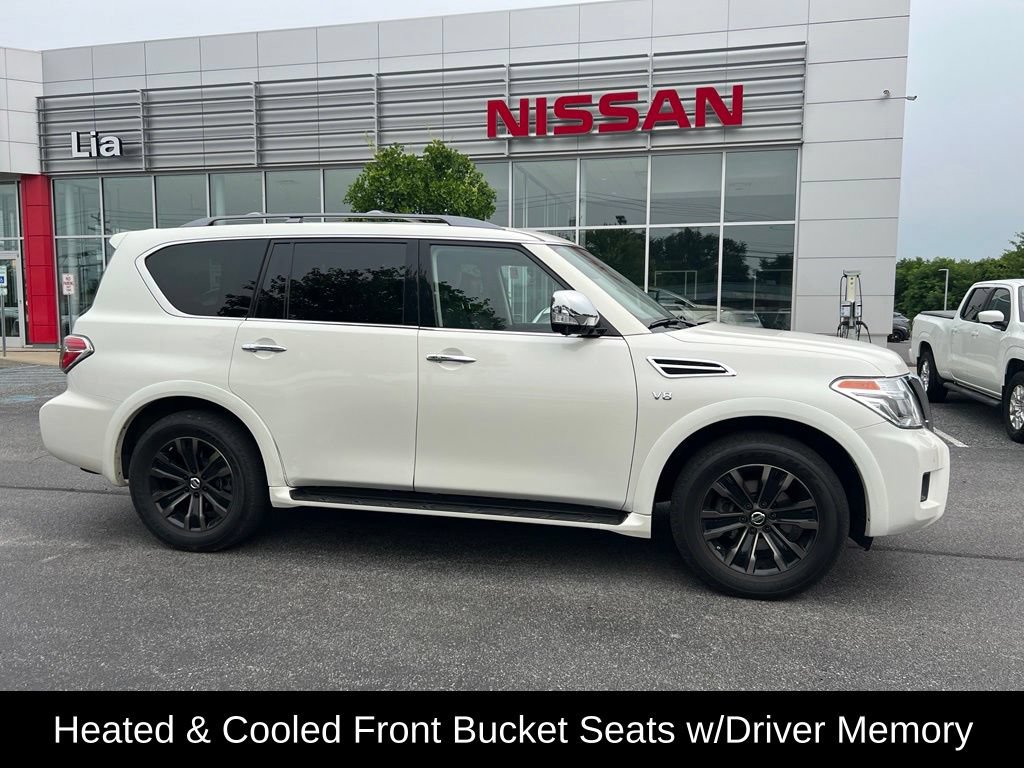 Used 2019 Nissan Armada Platinum w/ Interior Lighting Package AWD/4WD image 16