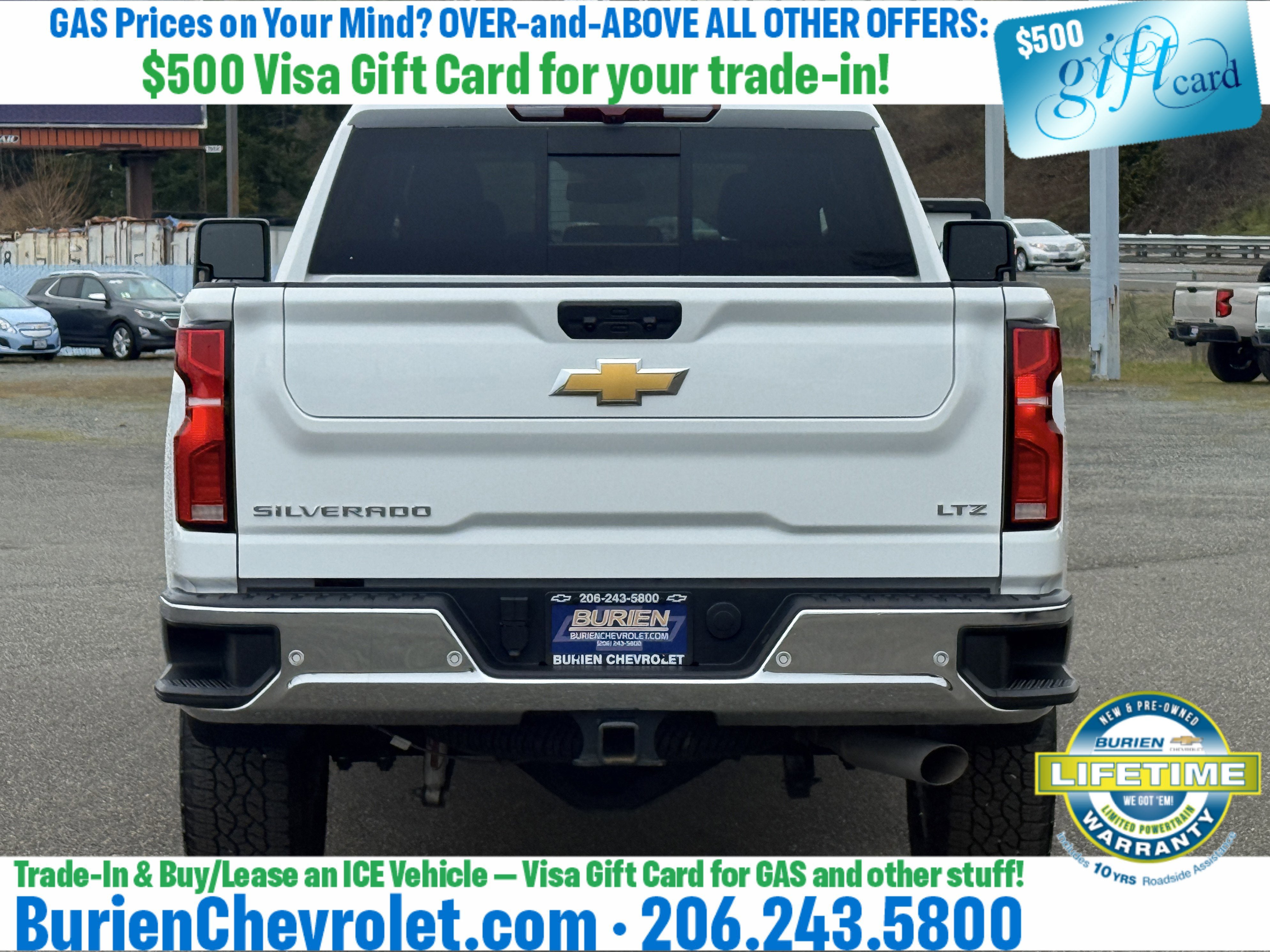 Used 2025 Chevrolet Silverado 2500 LTZ w/ LTZ Convenience Package AWD/4WD image 4