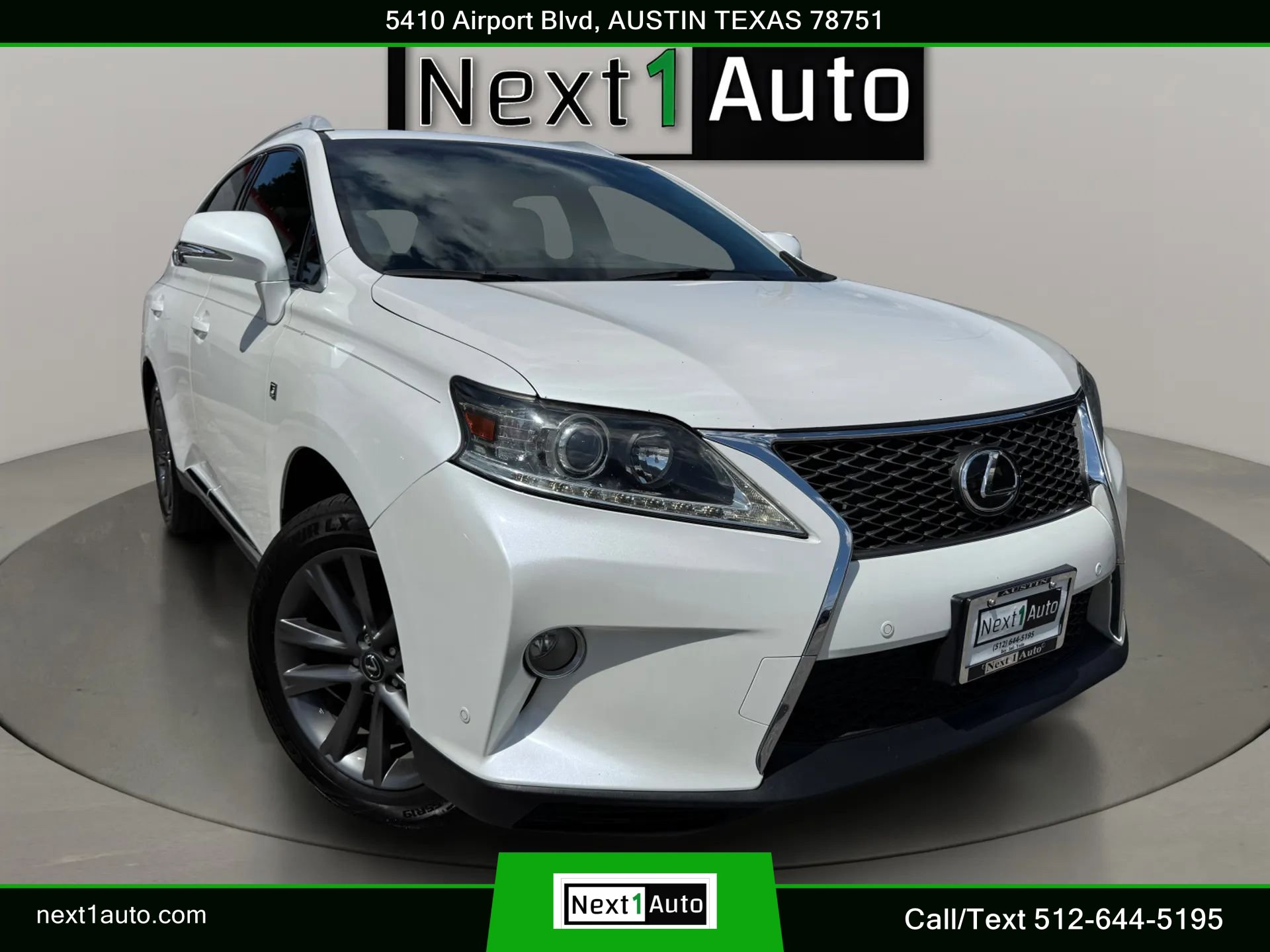 Used 2013 Lexus RX 350 F Sport w/ Navigation Pkg