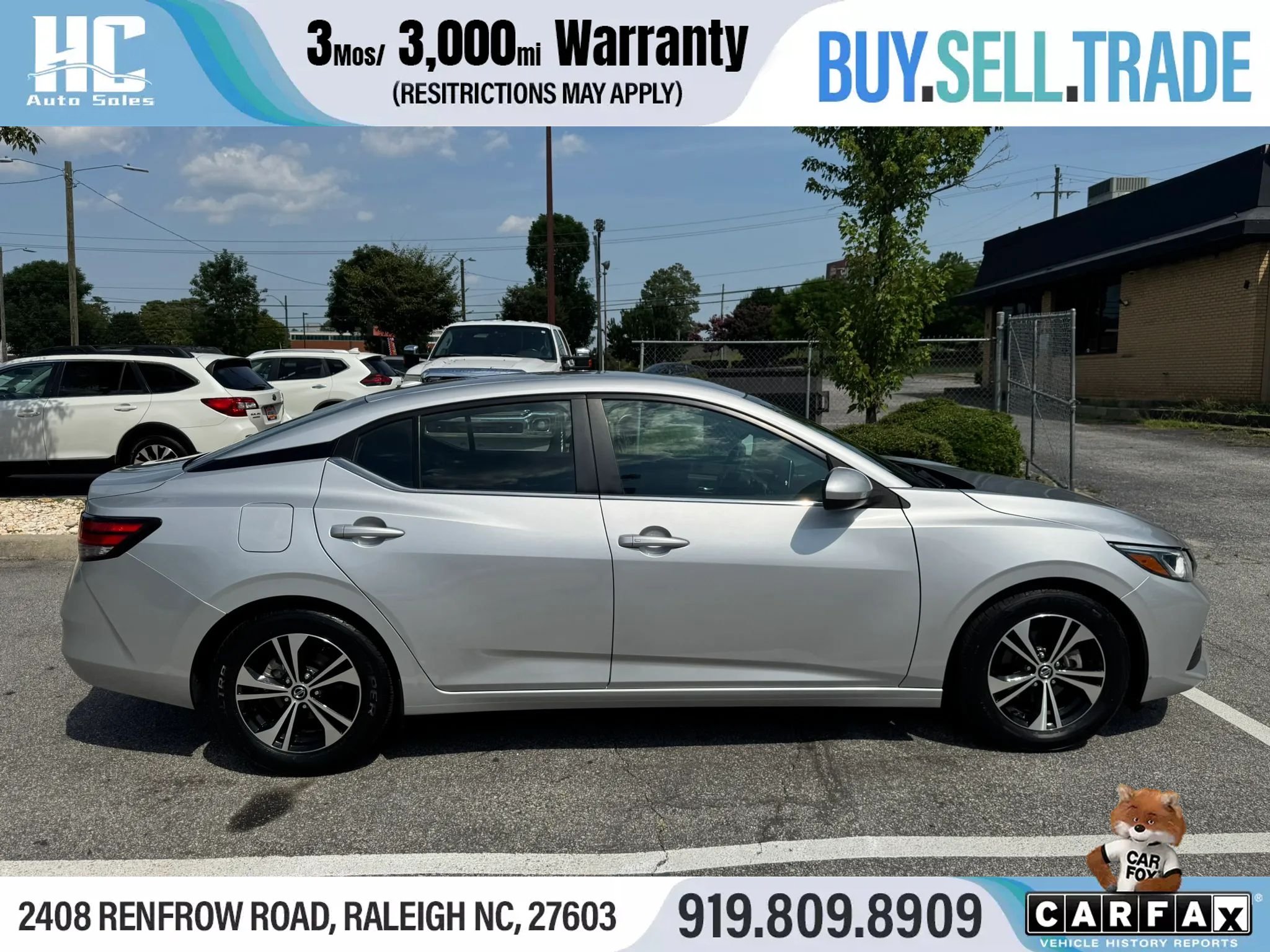 Used 2021 Nissan Sentra SV FWD image 6