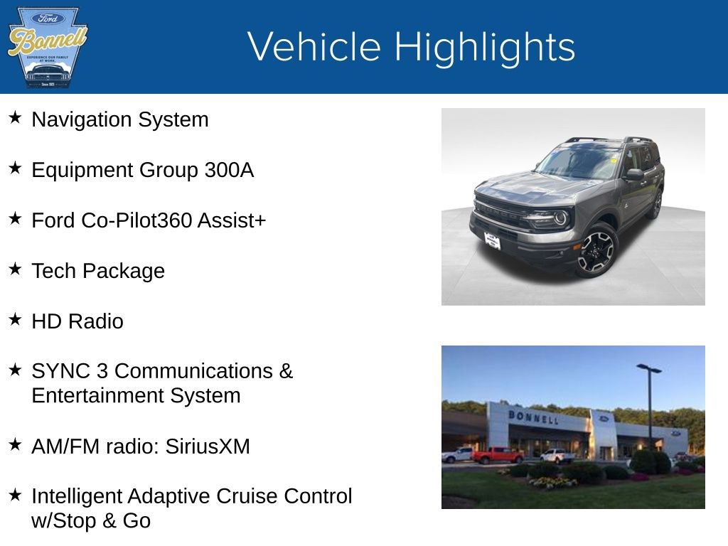 Used 2024 Ford Bronco Sport Outer Banks w/ Tech Package image 5