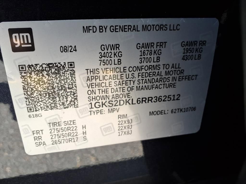 Certified 2024 GMC Yukon Denali w/ LPO, Floor Liner Package AWD/4WD image 28