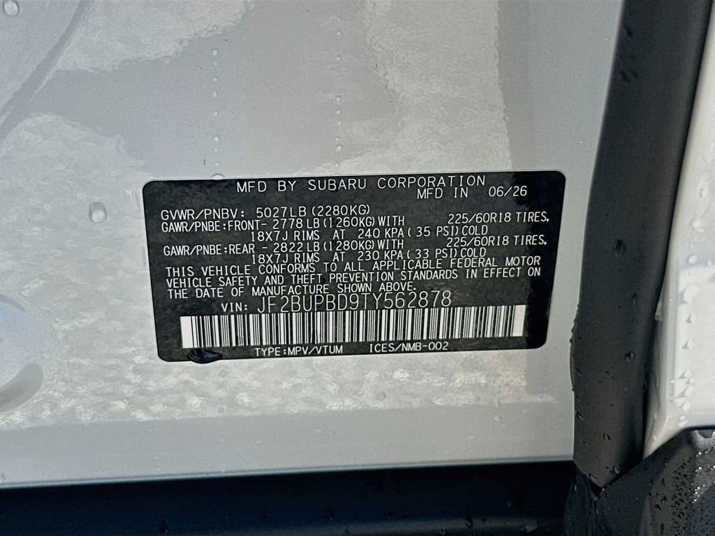 New 2026 Subaru Outback Premium AWD/4WD image 28