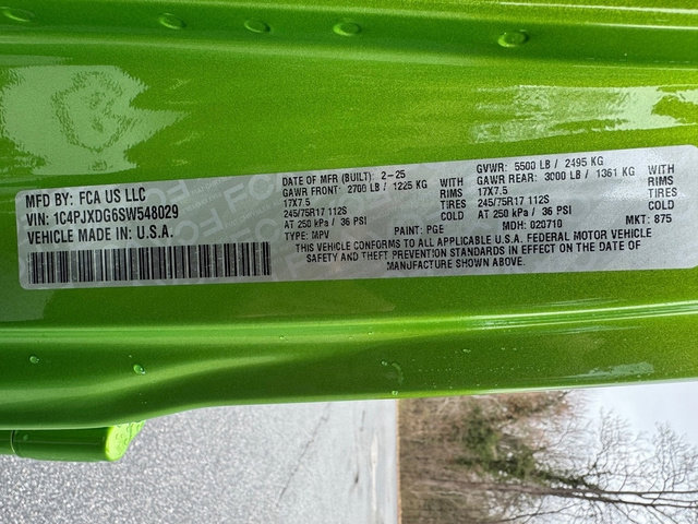 New 2025 Jeep Wrangler Unlimited Sport image 32