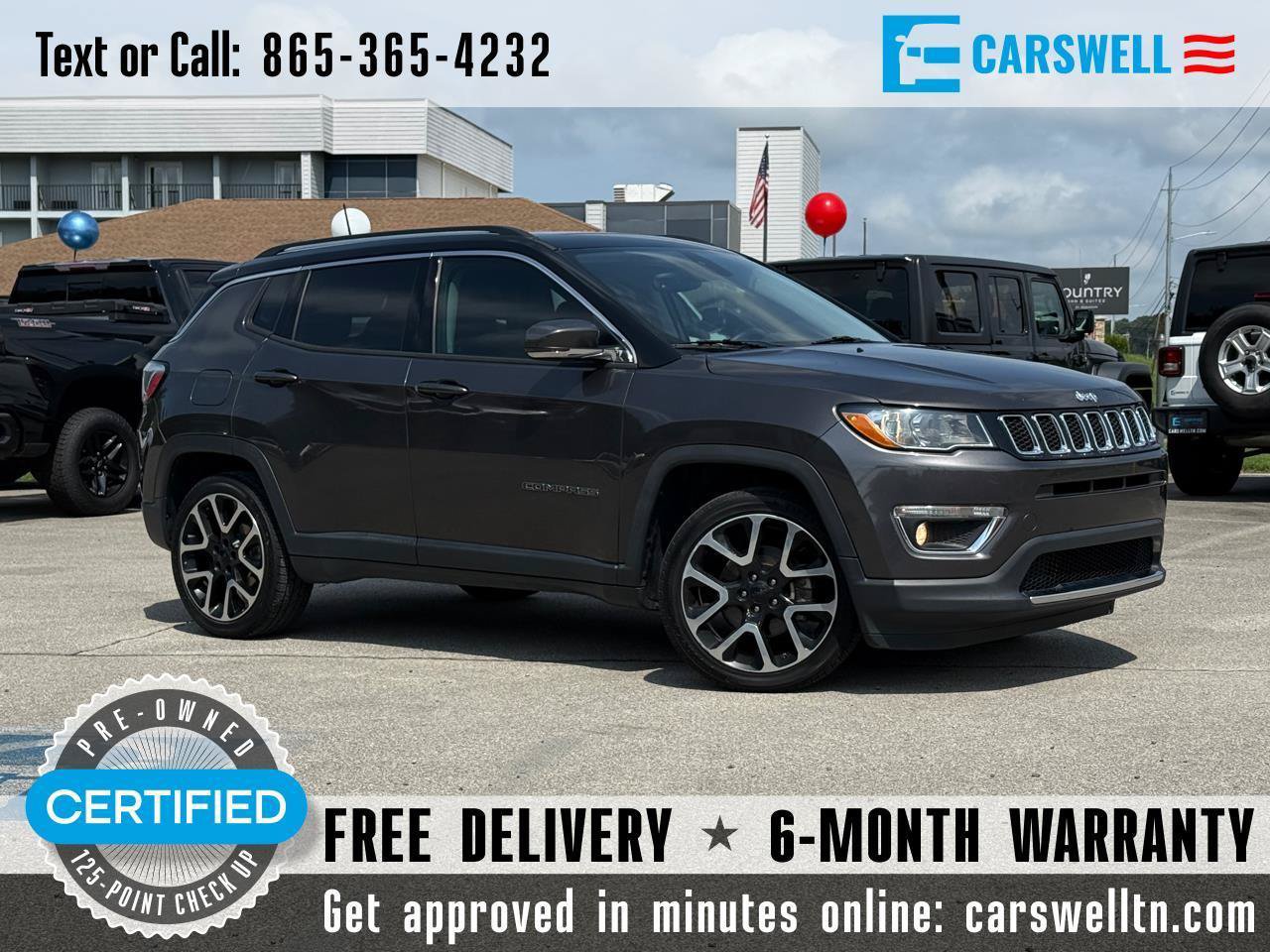 Used 2018 Jeep Compass Limited w/ Navigation Group