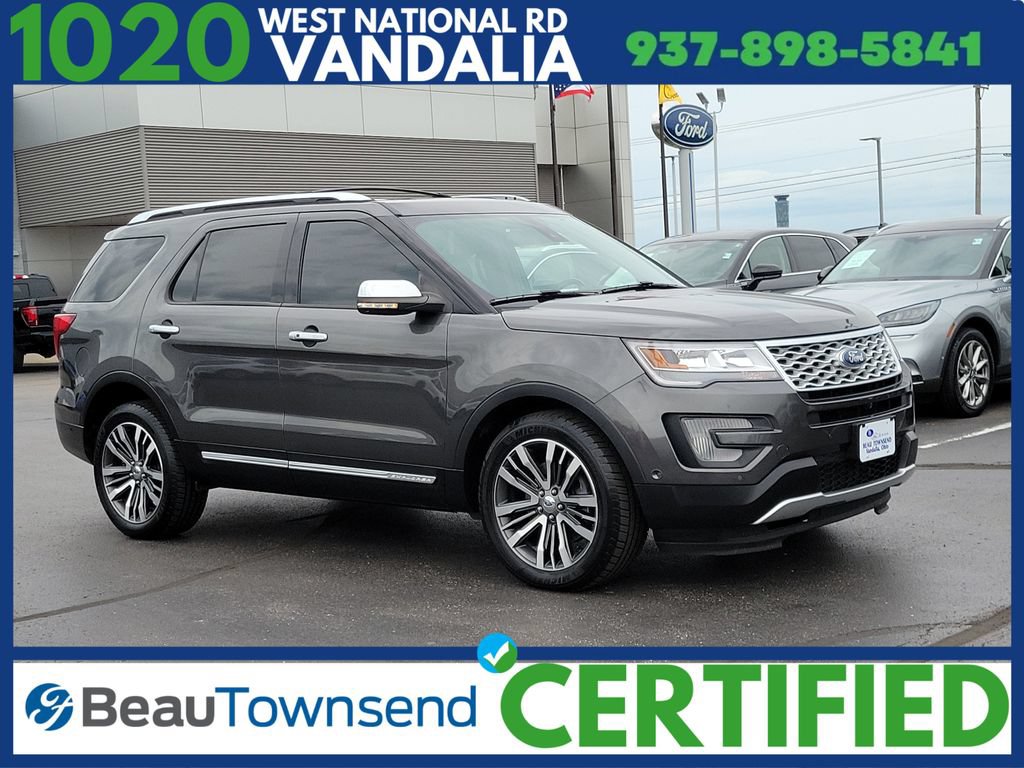 Certified 2017 Ford Explorer Platinum AWD/4WD image 1