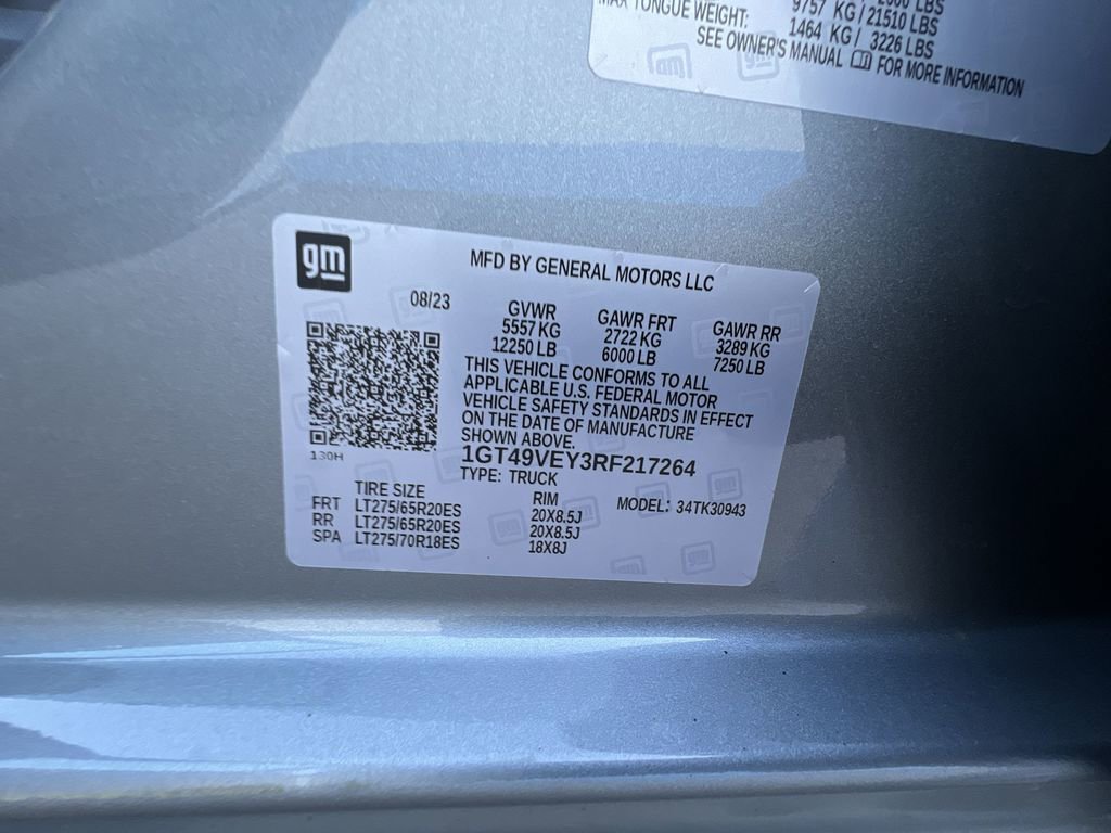 Certified 2024 GMC Sierra 3500 AT4 w/ AT4 Preferred Package image 35