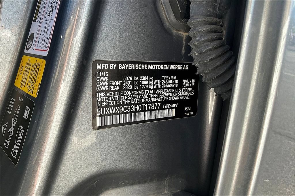 Used 2017 BMW X3 xDrive28i AWD/4WD image 19