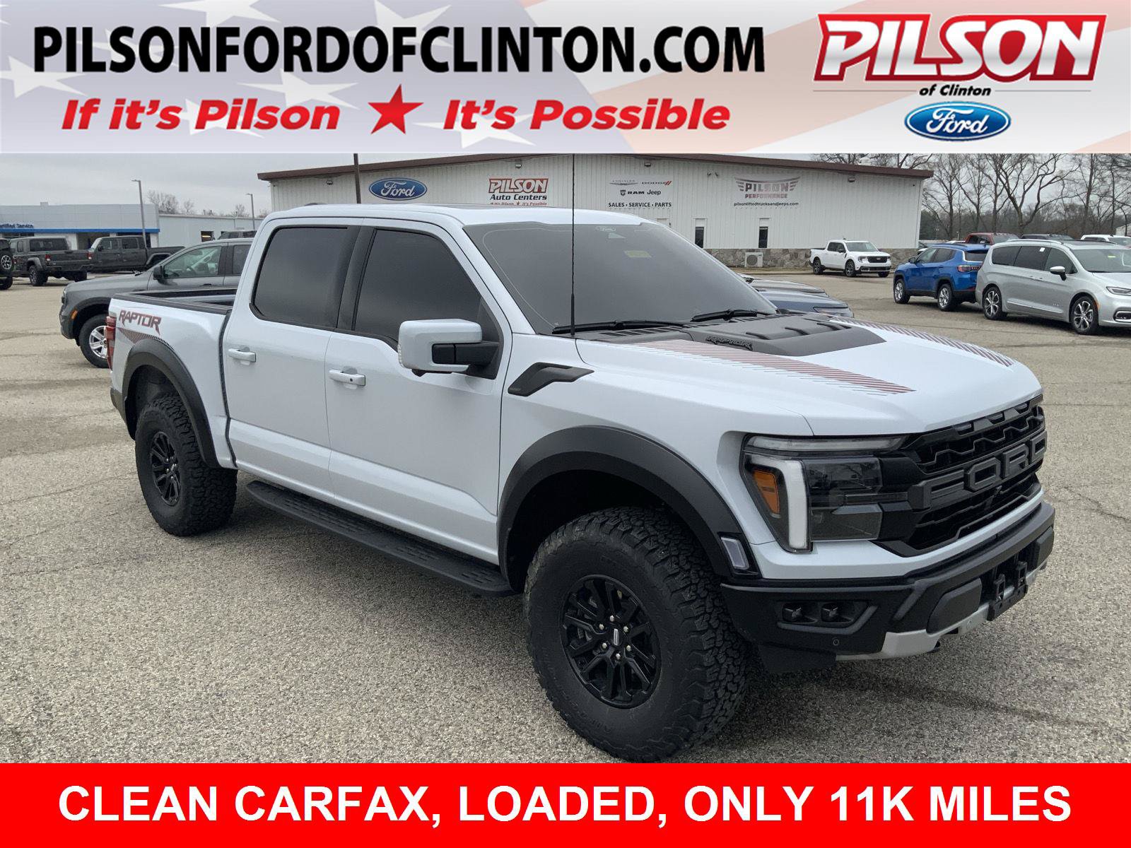 Used 2025 Ford F150 Raptor AWD/4WD video 1